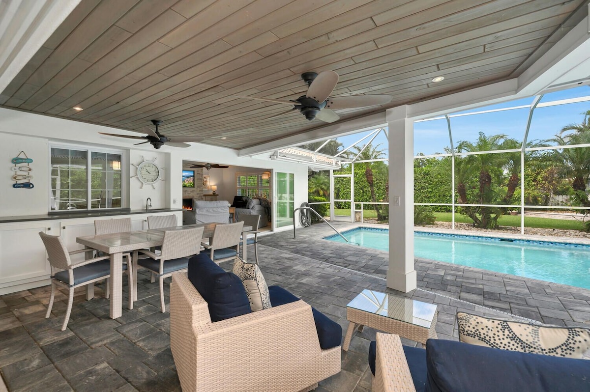 Photo 2 of Naples Coastal Beach Cottage W/ Private Pool - Walk to the Beach & Waterside!