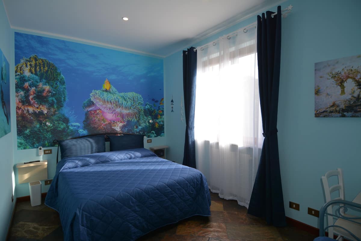 Camera doppia, vista giardino | Biancheria da letto di alta qualità, materassi in memory foam
