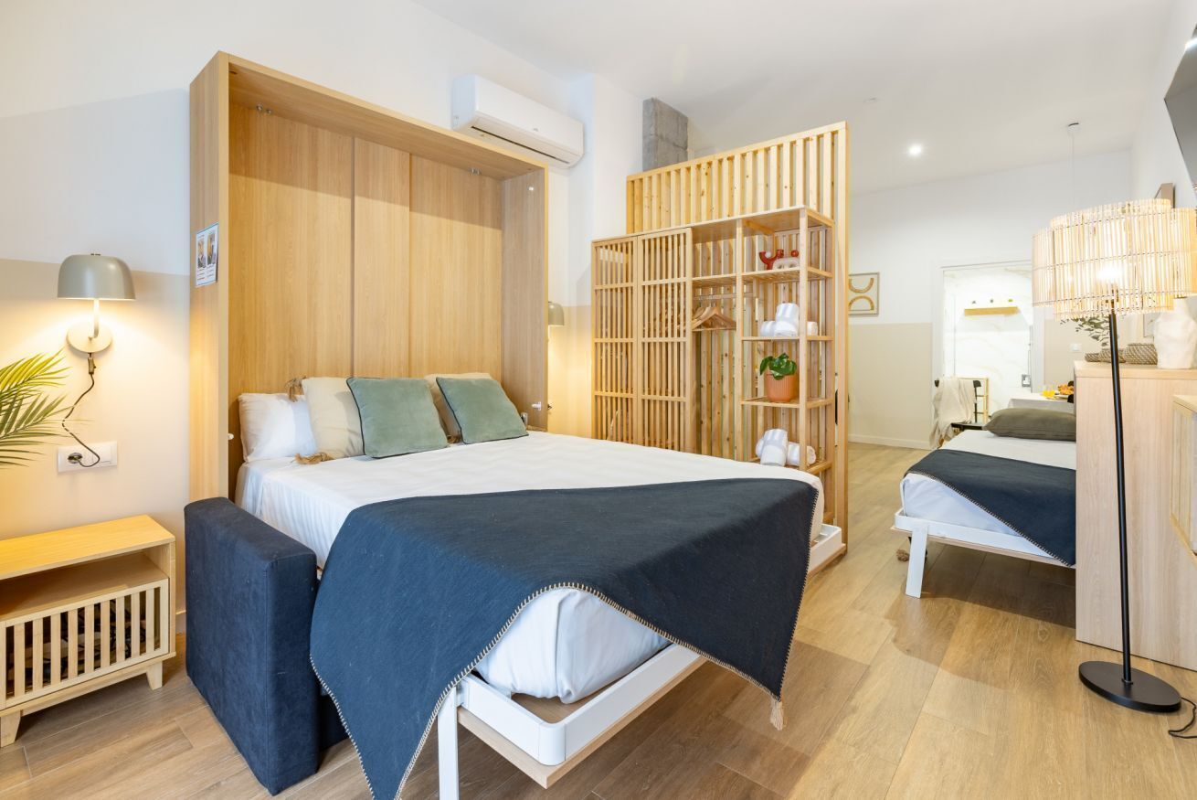 1 غرفة نوم وواي فاي مجانًا وملاءات أسرّة