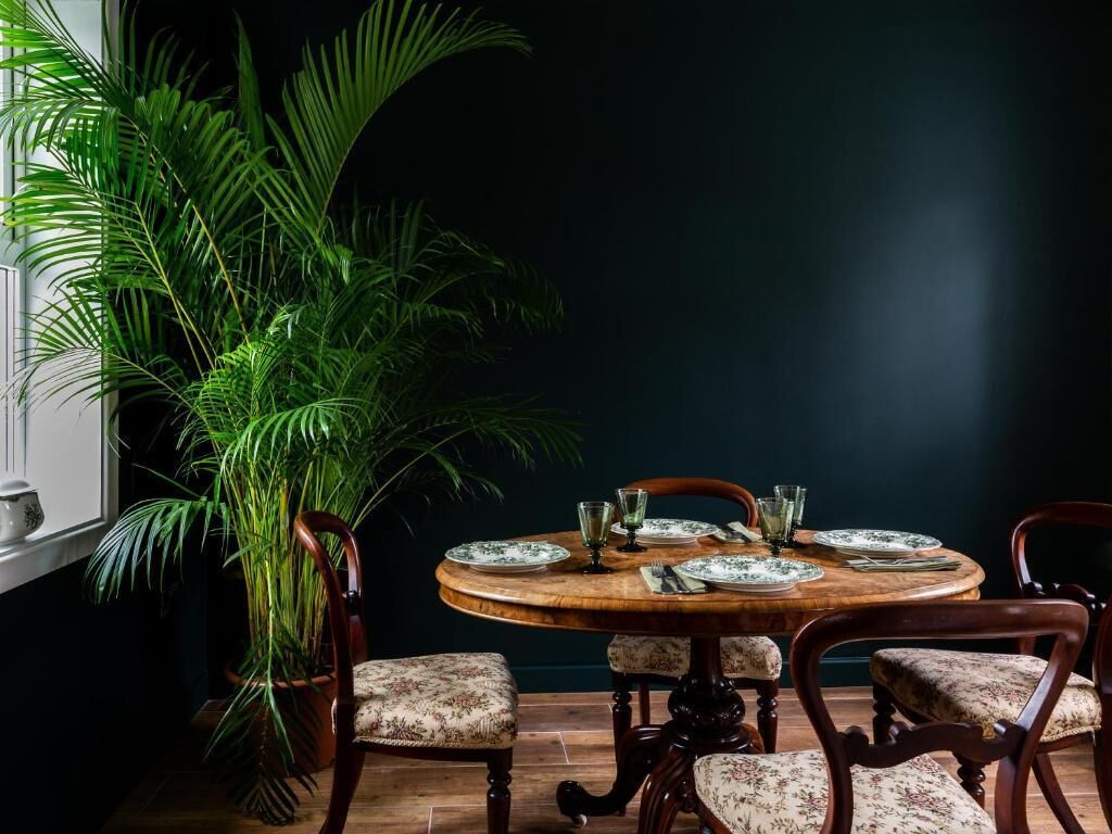 Grand cottage, uitzicht op tuin | Dineerruimte