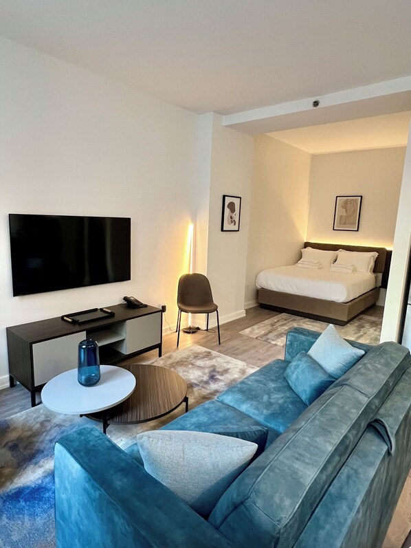 Stüdyo Süit, Sigara İçilmez | Ayrı ayrı dekore edilmiş, ayrı ayrı döşenmiş 