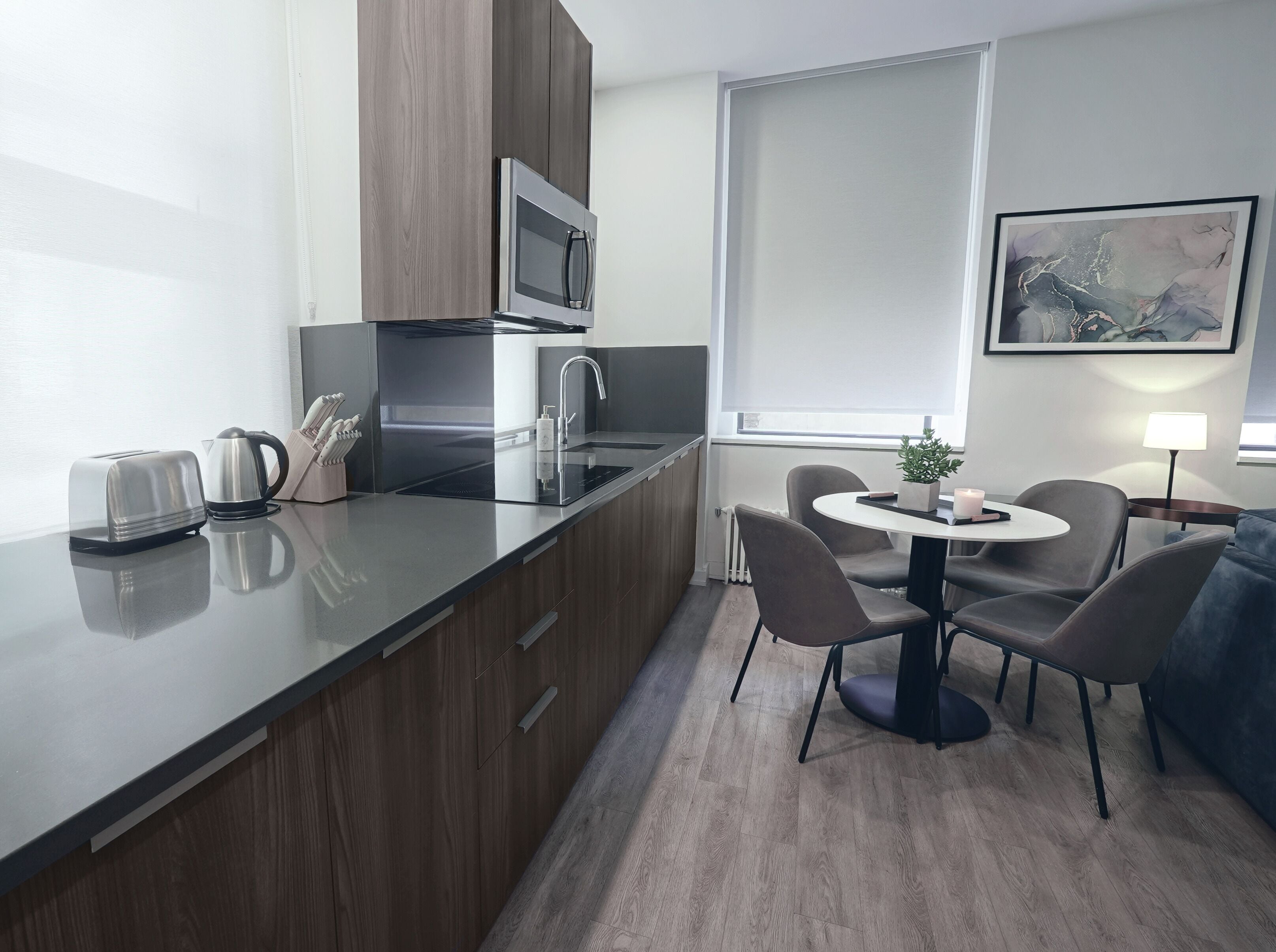 42-inch Smart TV with cable channels