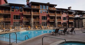 Una piscina climatizada