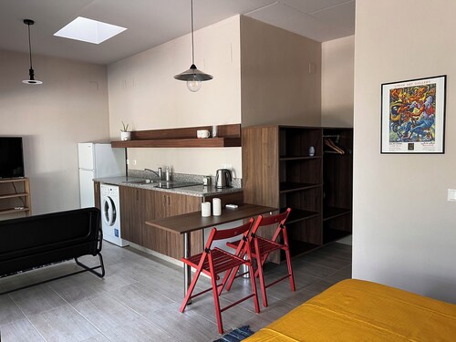 Serenity Lodge, an eco olive groove facing the Sea surrounded by pine forest