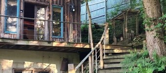 A river runs through it