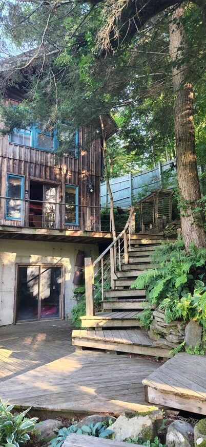 A river runs through it