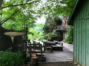 Overnattingsstedets uteområder