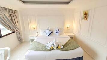 Chambre Double Standard | Bureau, espace de travail pour ordinateur portable, Wi-Fi gratuit