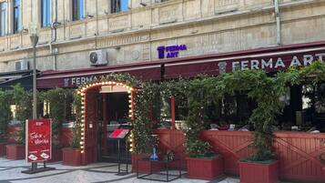 Fachada de la propiedad