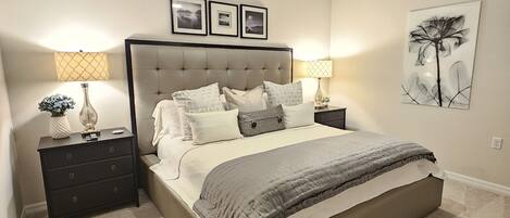 2 chambres, fer et planche Ă repasser, Wi-Fi, literie fournie