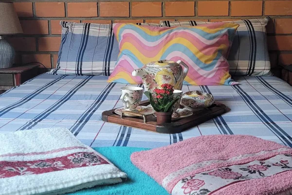 Comfort Room | Bathroom | Separate tub and shower, hair dryer, towels, soap