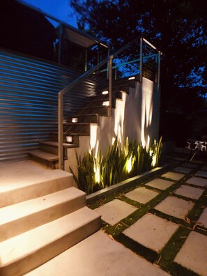 Enceinte de l’hébergement