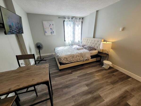 1 bedroom, iron/ironing board, WiFi, bed sheets