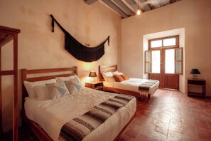 Comfort Room | Down comforters, free WiFi, bed sheets - Hotel Boutique Casa Jade (Campeche)