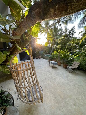 Terrace/patio - Romantic Architectural Private Casa in San Pancho, Nayarit (San Francisco)