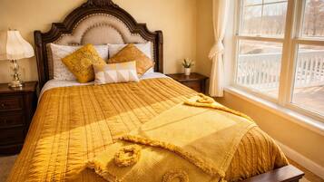 3 makuuhuonetta, työpöytä, silitysrauta/-lauta, Wi-Fi