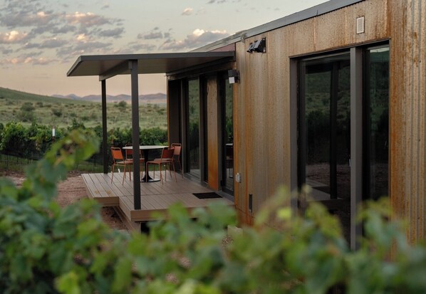 Terrace/patio - Casitas at Los Milics Vineyards (Elgin)