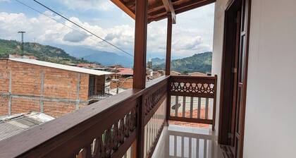 Beautiful balcony in garden Antioquia