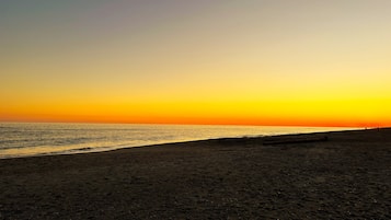 Sun loungers, beach towels