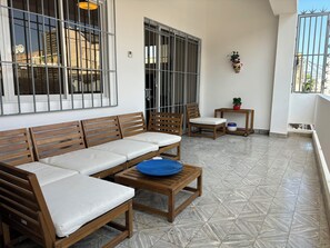 Terrace/patio - Eclectic,Spacious,4-Bedroom Penthouse in the heart of Zona Colonial (Santo Domingo)