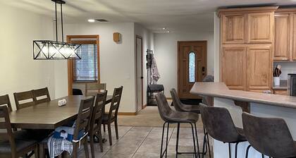 Dog friendly 3-bedroom house in the tall pines close to golf & skiing.