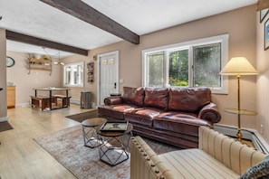 Smart TV, fireplace, books - Cozy Chalet 12 Min to Stratton, 7 Min to Bromley & 15 Min to Manchester (Winhall)