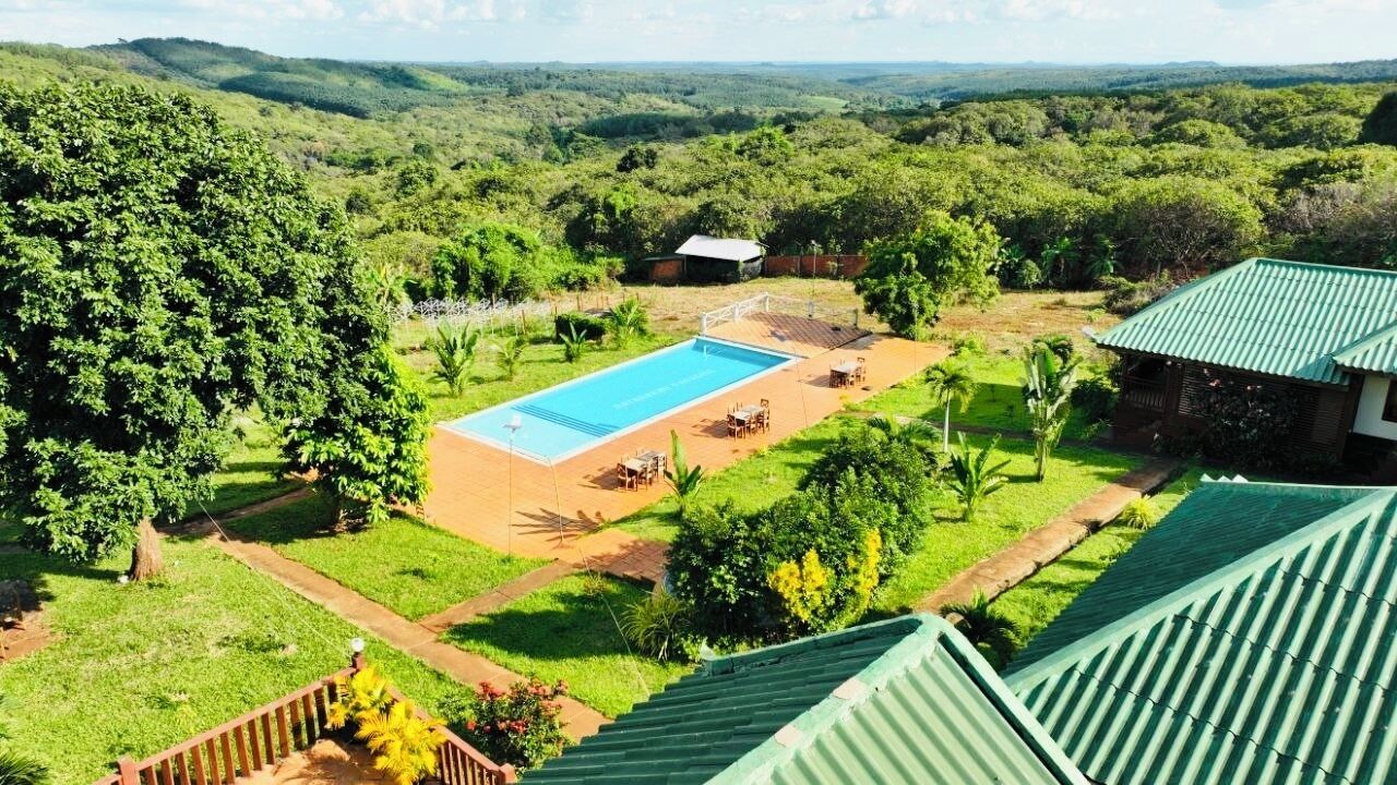 Majoituspaikan julkisivu