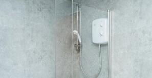 Shower, hair dryer