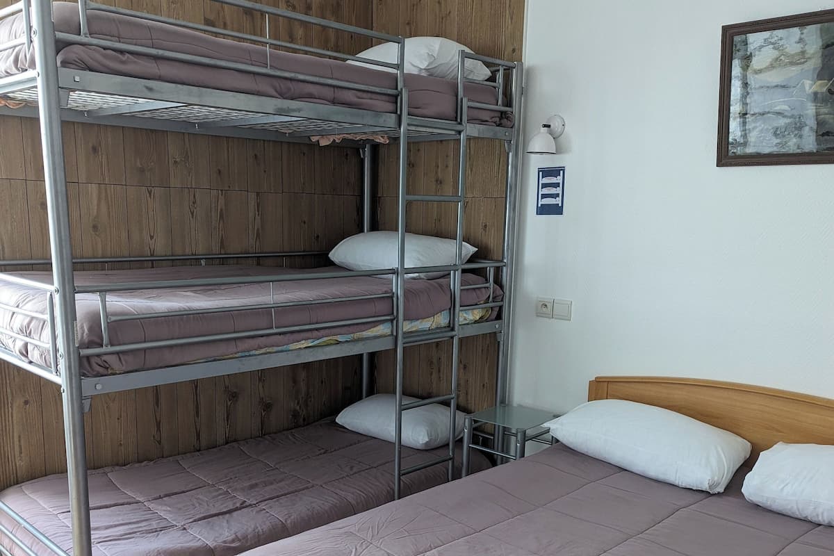 Chambre familiale | Bureau, systĂšme dâinsonorisation, accĂšs au Wi-Fi (inclus)