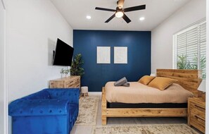 4 chambres, fer et planche à repasser, Wi-Fi gratuit, draps fournis