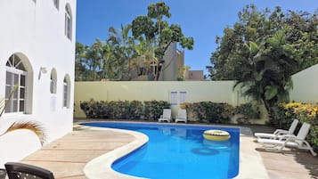 Apartment, 1 Bedroom, Smoking, Balcony | Pool | Outdoor pool