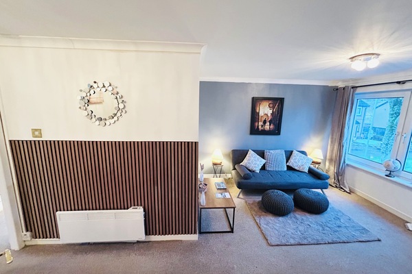 Lovely light, bright living room