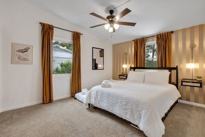 4 bedrooms, iron/ironing board, free WiFi, bed sheets
