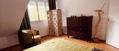 1 soverom, strykejern/-brett, wi-fi og sengetøy