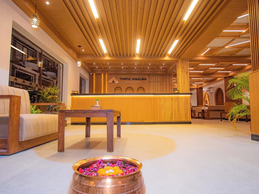 Zona de estar del vestíbulo