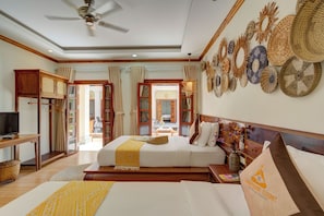 Deluxe Double or Twin Room, Balcony, Garden View | Desk, free WiFi