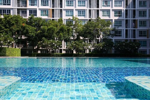 Greenery living in resort condo