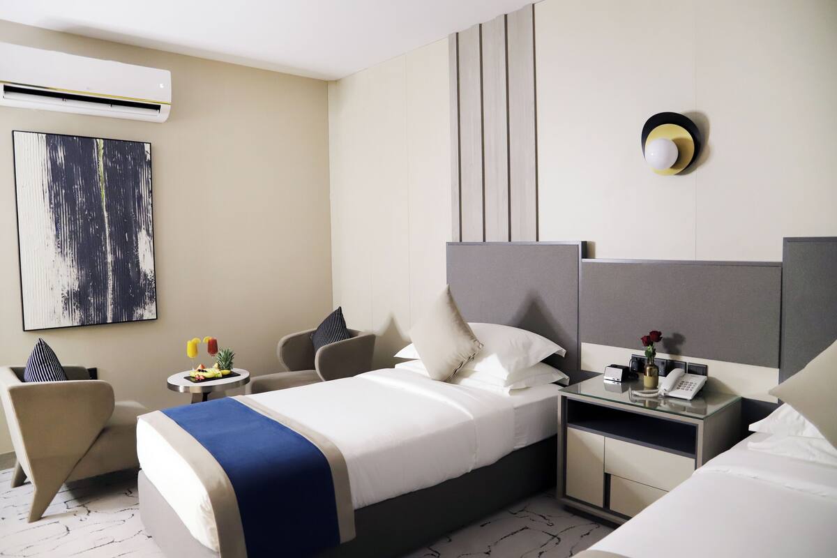 Double or Twin Room, City View | 1 bilik tidur, Wi-fi percuma