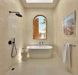 Shower, hair dryer