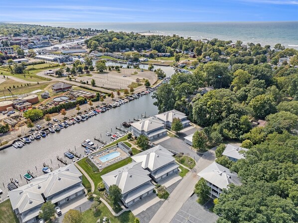 Exterior - Mariners Cove 11 | Riverfront Condo w/Unrivaled Views | Heated Pool (South Haven)