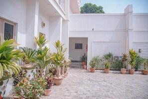 Façade de l’hébergement