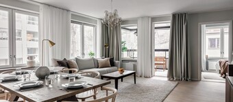 Stylish Waterfront Apt Stockholm