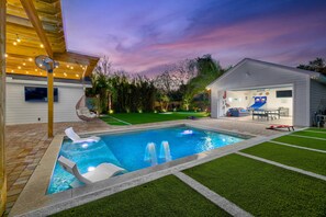 Piscine chauffée