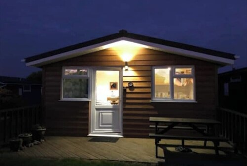 Self Catering Chalet. Sleeps 4. Set in 27 acres of parkland