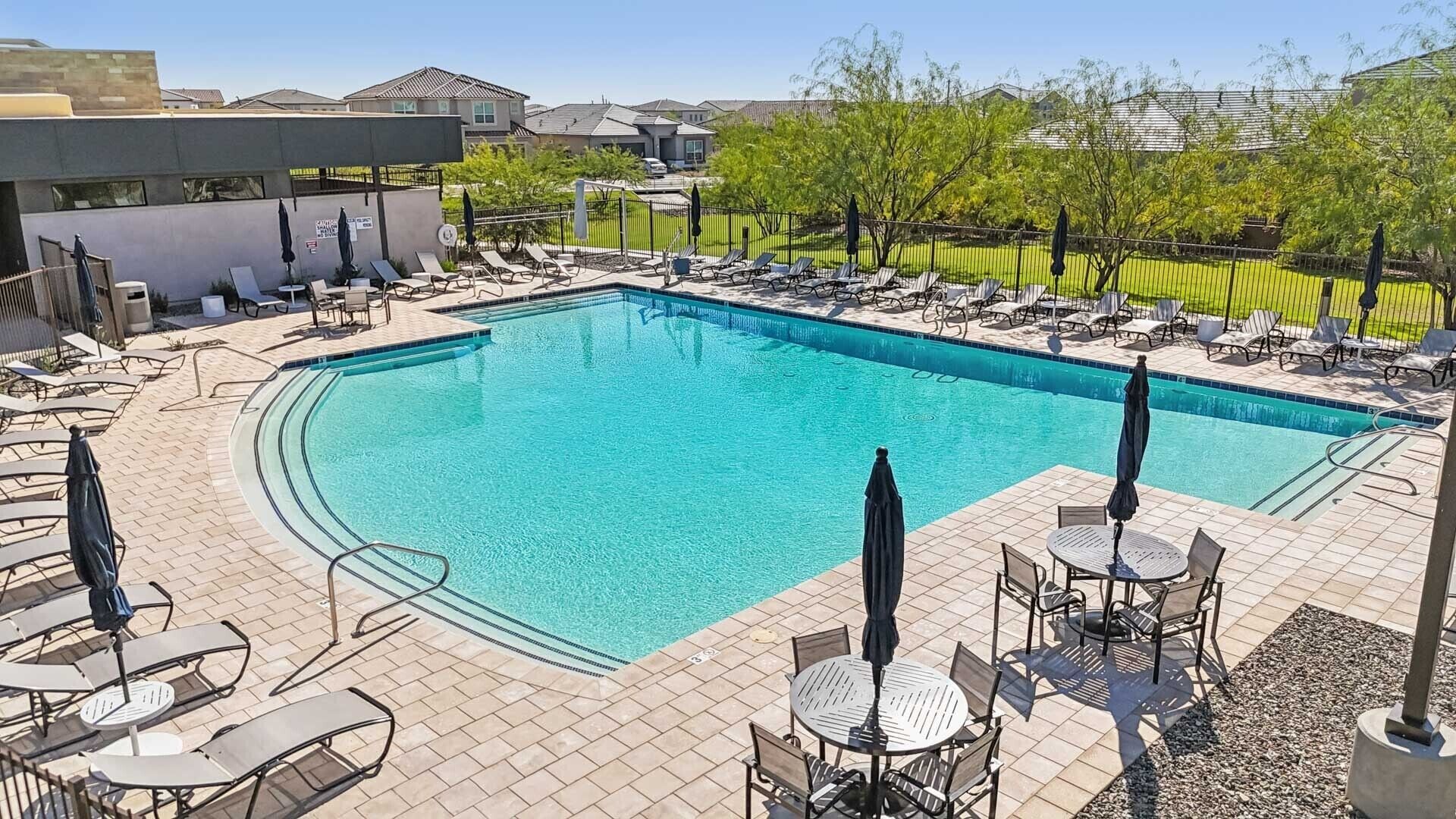 Beheizter Pool