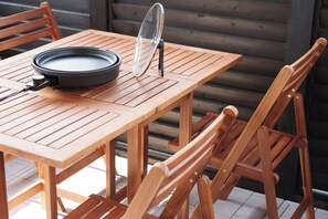 Comfort huis, uitzicht op zee | Terras