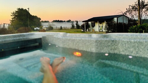 Secluded Farmhouse Retreat • Hot Tub • Fenced Yard • Fire Pit
