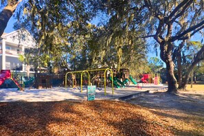 Children's area - Beachfront resort condo on Hilton Head with balcony, bunks, and beach bar!   (Hilton Head Island)