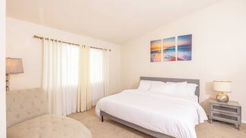 5 bedrooms, iron/ironing board, travel crib, WiFi