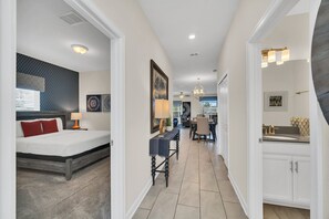 5 bedrooms, iron/ironing board, WiFi, bed sheets